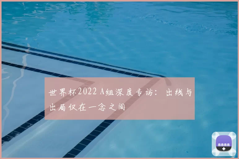 世界杯2022 A组深度专访:出线与出局仅在一念之间