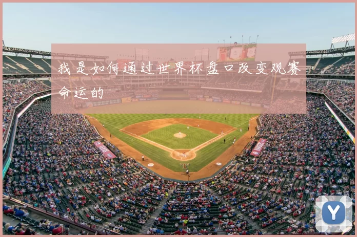 我是如何通过世界杯盘口改变观赛命运的