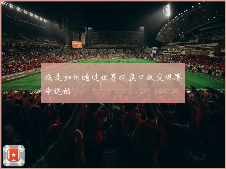 我是如何通过世界杯盘口改变观赛命运的