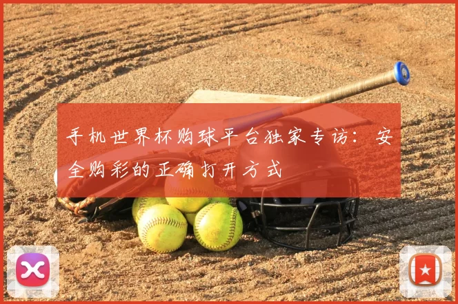 手机世界杯购球平台独家专访：安全购彩的正确打开方式